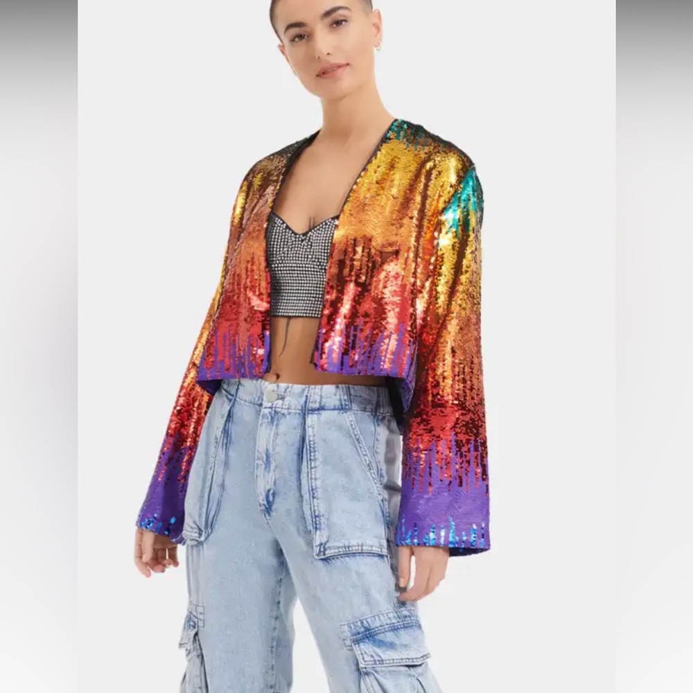 Ugg Chanley Sequin Jacket Pride - unisex